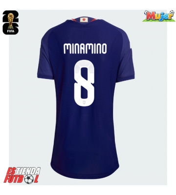Japón Takumi Minamino #8 Primera Equipación Mujer Mundial 2026 Manga Corta